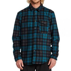 BILLABONG FURNACE FLANNEL FLEECE PACIFIC